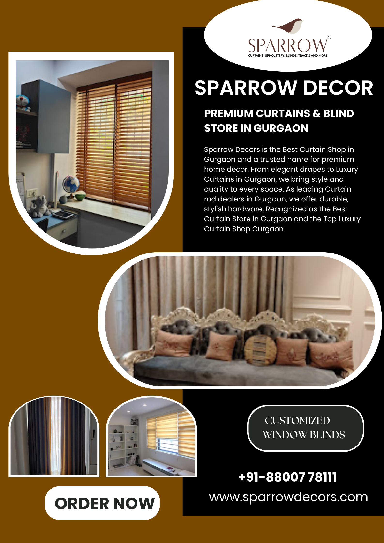 Motorized Curtain Tracks in gurgaon